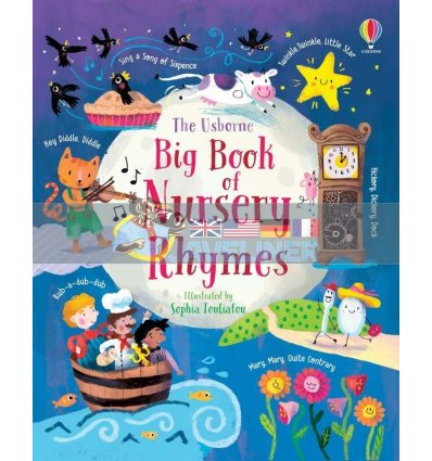 Big Book of Nursery Rhymes Felicity Brooks Usborne 9781474968324