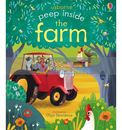 Peep inside the Farm Anna Milbourne Usborne 9781409582045