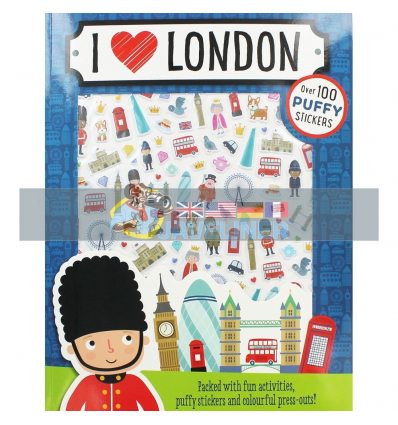 Puffy Stickers: I Love London Charly Lane Make Believe Ideas 9781786920539