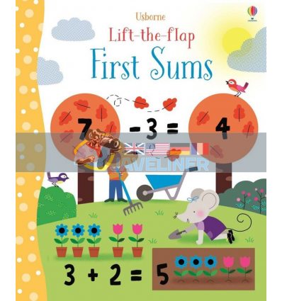 Lift-the-Flap First Sums Felicity Brooks Usborne 9781474919043