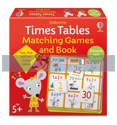 Times Tables Matching Games and Book Jayne Schofield Usborne 9781474998154