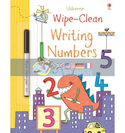 Wipe-Clean Writing Numbers Jessica Greenwell Usborne 9781409582649