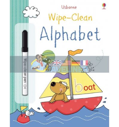 Wipe-Clean Alphabet Jessica Greenwell Usborne 9781409531364