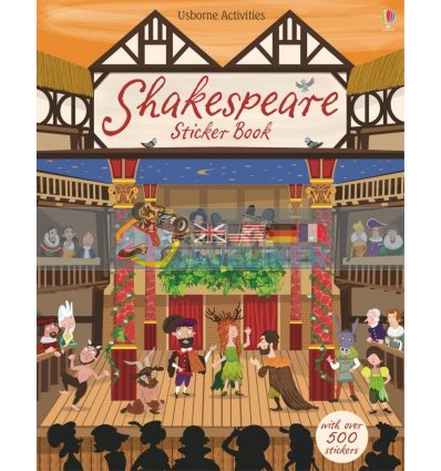 Shakespeare Sticker Book Paul Nicholls Usborne 9781409596479
