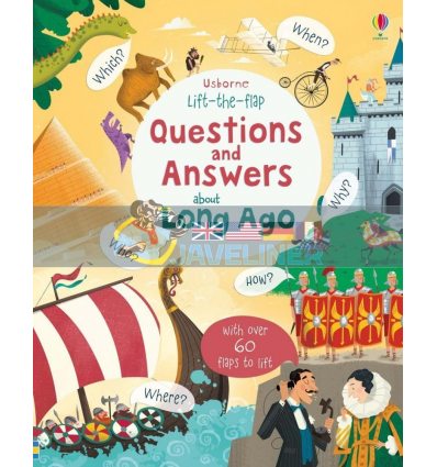 Lift-the-Flap Questions and Answers about Long ago Katie Daynes Usborne 9781474933797