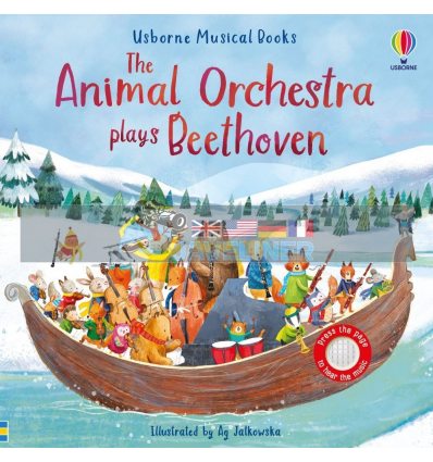 The Animal Orchestra Plays Beethoven Ag Jatkowska Usborne 9781474990691