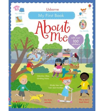 My First Book about Me Felicity Brooks Usborne 9781474919050