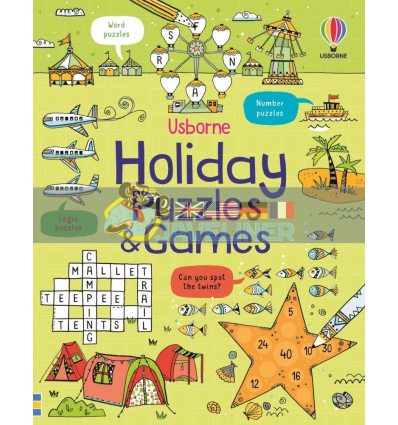 Holiday Puzzles and Games Phillip Clarke Usborne 9781474985314