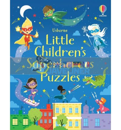 Little Children's Superheroes Puzzles Kirsteen Robson Usborne 9781474985383