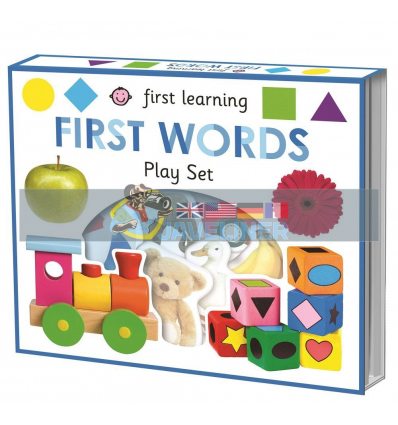 First Learning Play Set: First Words Roger Priddy Priddy Books 9781783415328