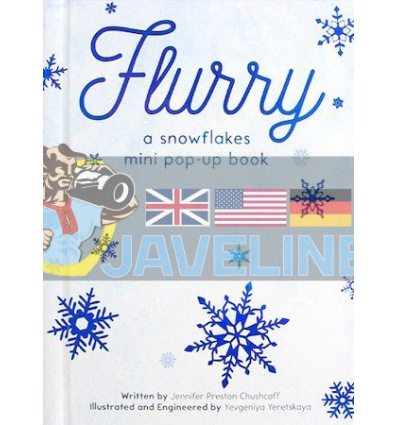 Flurry: A Snowflakes Mini Pop-Up Book Jennifere Preston Chushcoff Jumping Jack Press 9781623486532