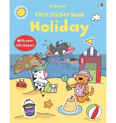 First Sticker Book: Holiday Jessica Greenwell Usborne 9781409520467