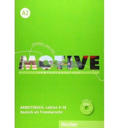 Motive A2 Arbeitsbuch mit MP3-CD (Lektion 9-18) Hueber 9783190318810