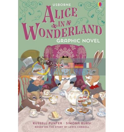 Комикс Alice in Wonderland Graphic Novel Lewis Carroll Usborne 9781474952446