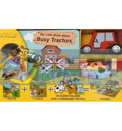 Busy Little Tractor on the Farm Globe Publishing 9788742550786