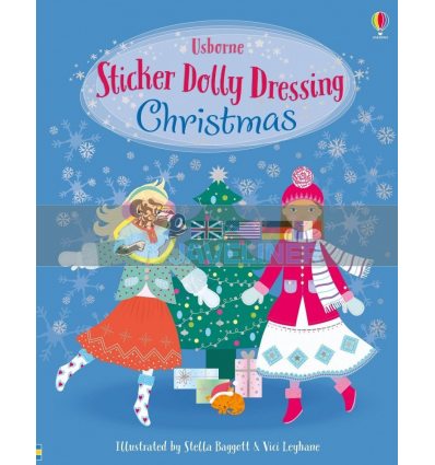 Sticker Dolly Dressing: Christmas Catriona Clarke Usborne 9781474971652