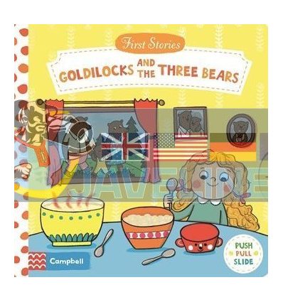 First Stories: Goldilocks and the Three Bears Natascha Rosenberg Campbell Books 9781509821044