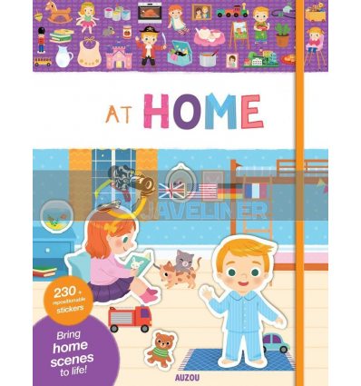 My Very First Stickers: At Home Yi-Hsuan Wu Auzou 9782733871836