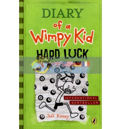 Diary of a Wimpy Kid: Hard Luck (Book 8) Jeff Kinney Puffin 9780141355481