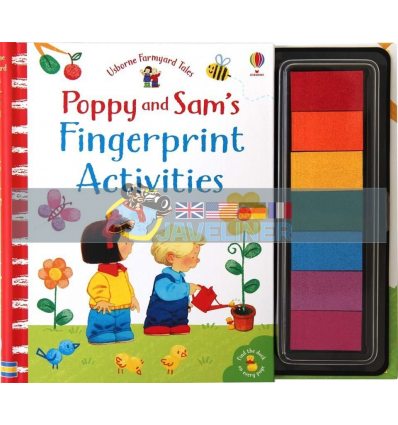 Usborne Farmyard Tales: Poppy and Sam's Fingerprint Activities Sam Taplin Usborne 9781474952712