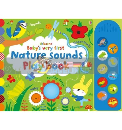 Baby's Very First Nature Sounds Playbook Fiona Watt Usborne 9781474921749
