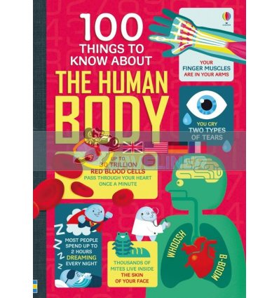 100 Things to Know About The Human Body Alex Frith Usborne 9781474916158