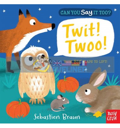 Can You Say It Too? Twit Twoo Sebastien Braun Nosy Crow 9780857633477