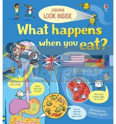 Look inside What Happens When You Eat? Emily Bone Usborne 9781474952958