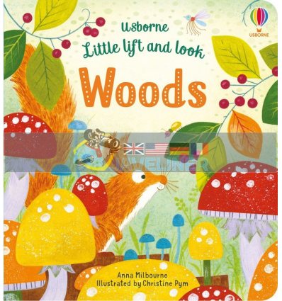Little Lift and Look: Woods Anna Milbourne Usborne 9781474945707