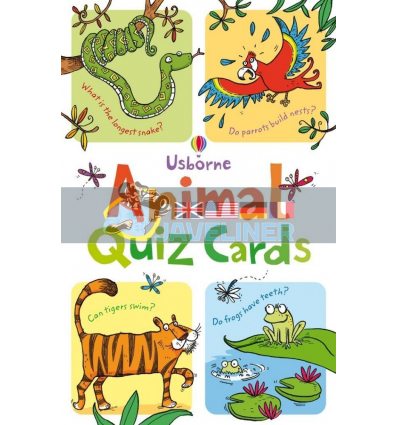 Animal Quiz Cards Sarah Horne Usborne 9781409532392