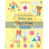 Wipe-Clean All You Need to Know Before You Start School Activity Book Holly Bathie Usborne 9781474968379