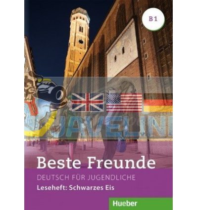 Beste Freunde B1 Leseheft: Schwarzes Eis Hueber 9783190810536