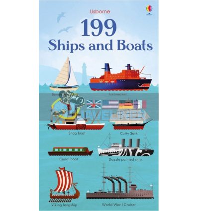 199 Ships and Boats Gabriele Antonini Usborne 9781474986526
