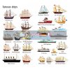 199 Ships and Boats Gabriele Antonini Usborne 9781474986526
