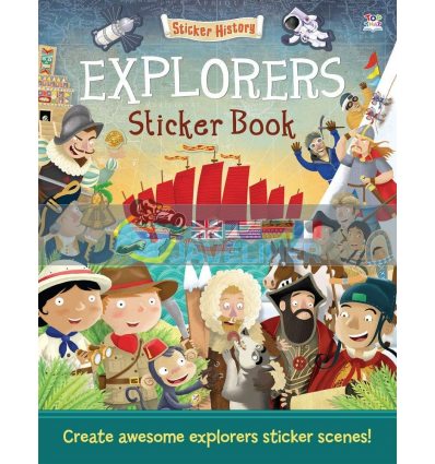 Explorers Sticker Book Ed Myer Top That 9781784456689