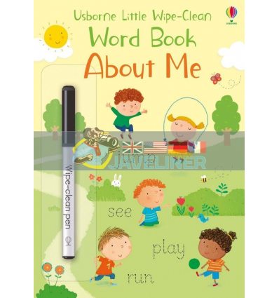 Little Wipe-Clean Word Book: About Me Felicity Brooks Usborne 9781474968126