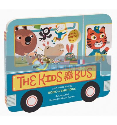 The Kids on the Bus: A Spin-the-Wheel Book of Emotions Kirsten Hall Chronicle Books 9781452168258