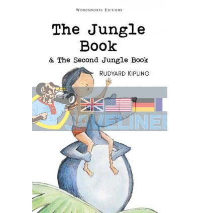 The Jungle Book and The Second Jungle Book Rudyard Kipling Wordsworth 9781853261190