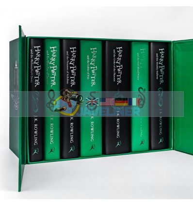 Harry Potter Slytherin House Editions Hardback Box Set J. K. Rowling Bloomsbury 9781526624581
