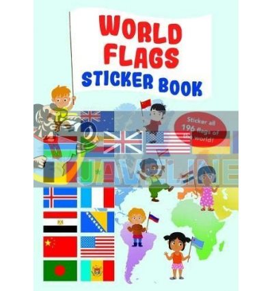 World Flags Sticker Book Yoyo Books 9789463781114