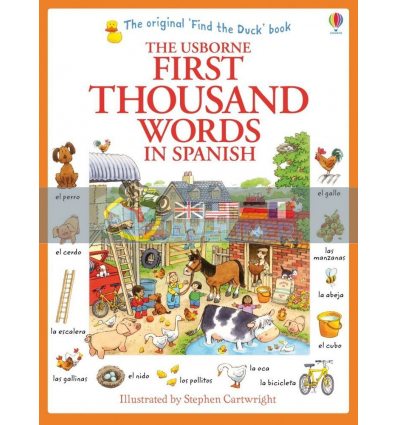 First Thousand Words in Spanish Heather Amery Usborne 9781409583042