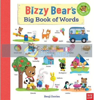 Bizzy Bear's Big Book of Words Benji Davies Nosy Crow 9781839941825