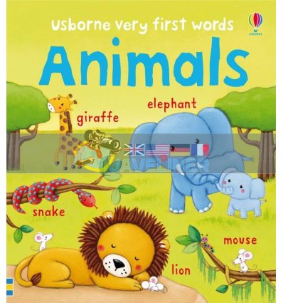 Usborne Very First Words: Animals Felicity Brooks Usborne 9781409551706