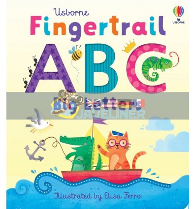 Fingertrail ABC Big Letters Elisa Ferro Usborne 9781474986625