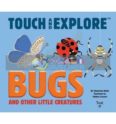 Touch and Explore Bugs and Other Little Creatures Helene Convert Twirl Books 9782408004330