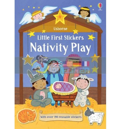 Little First Stickers: Nativity Play Felicity Brooks Usborne 9781474956628