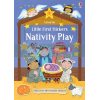Little First Stickers: Nativity Play Felicity Brooks Usborne 9781474956628