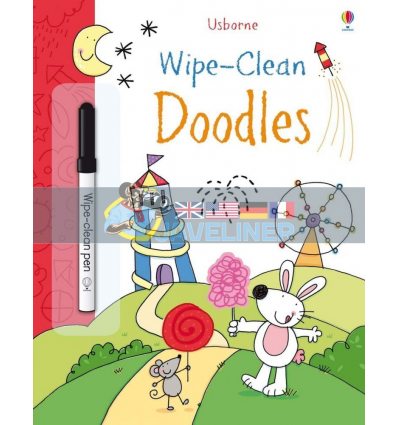 Wipe-Clean Doodles Jessica Greenwell Usborne 9781409524748