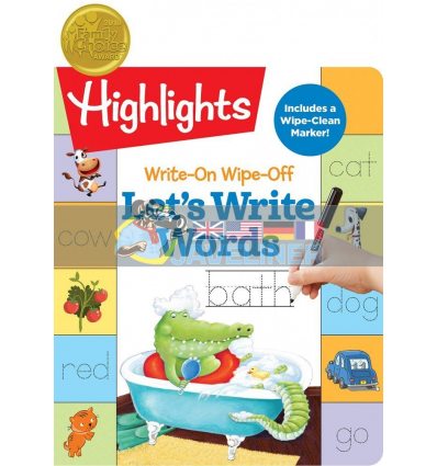 Highlights Write-On Wipe-Off: Let's Write Words Highlights Learning Highlights Press 9781629799230
