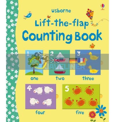 Lift-the-Flap Counting Book Corinne Bittler Usborne 9780746097922